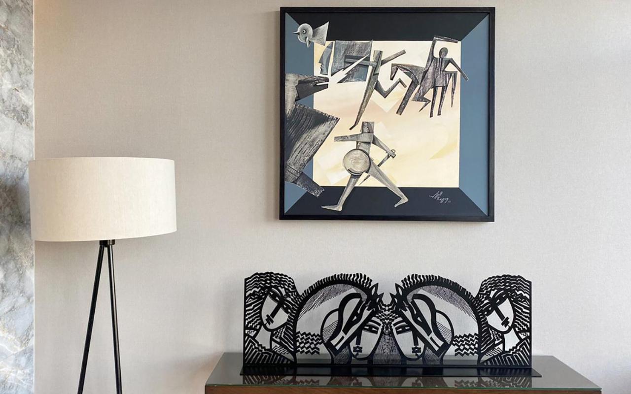 Crowne Plaza - West Cairo Arkan By Ihg 6th of October City Bagian luar foto The sculpture "The Horse" by the artist