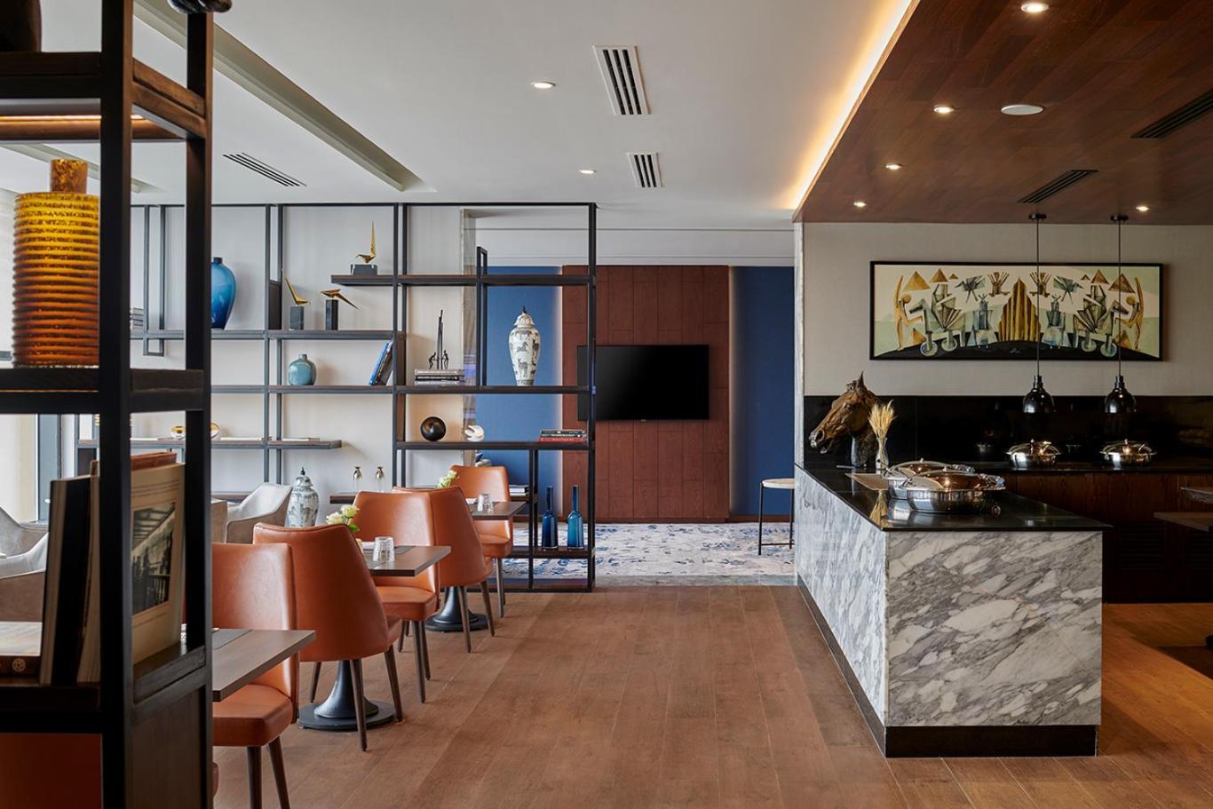 Crowne Plaza - West Cairo Arkan By Ihg 6th of October City Bagian luar foto The lounge at the airport